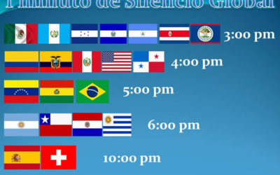 MINUTO DE SILENCIO GLOBAL                                        Y SEMANA DEL FESTIVAL MUNDIAL DE SERVIDORES